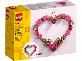 LEGO(R)Heart Ornament 40638 