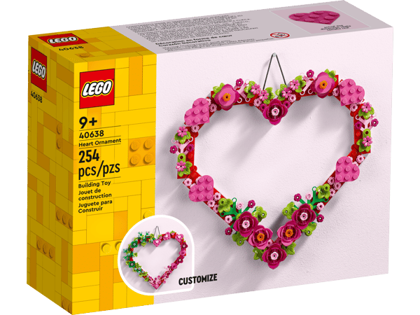 LEGO 40638 Décoration en forme de cœur — visuel 2 sur 5