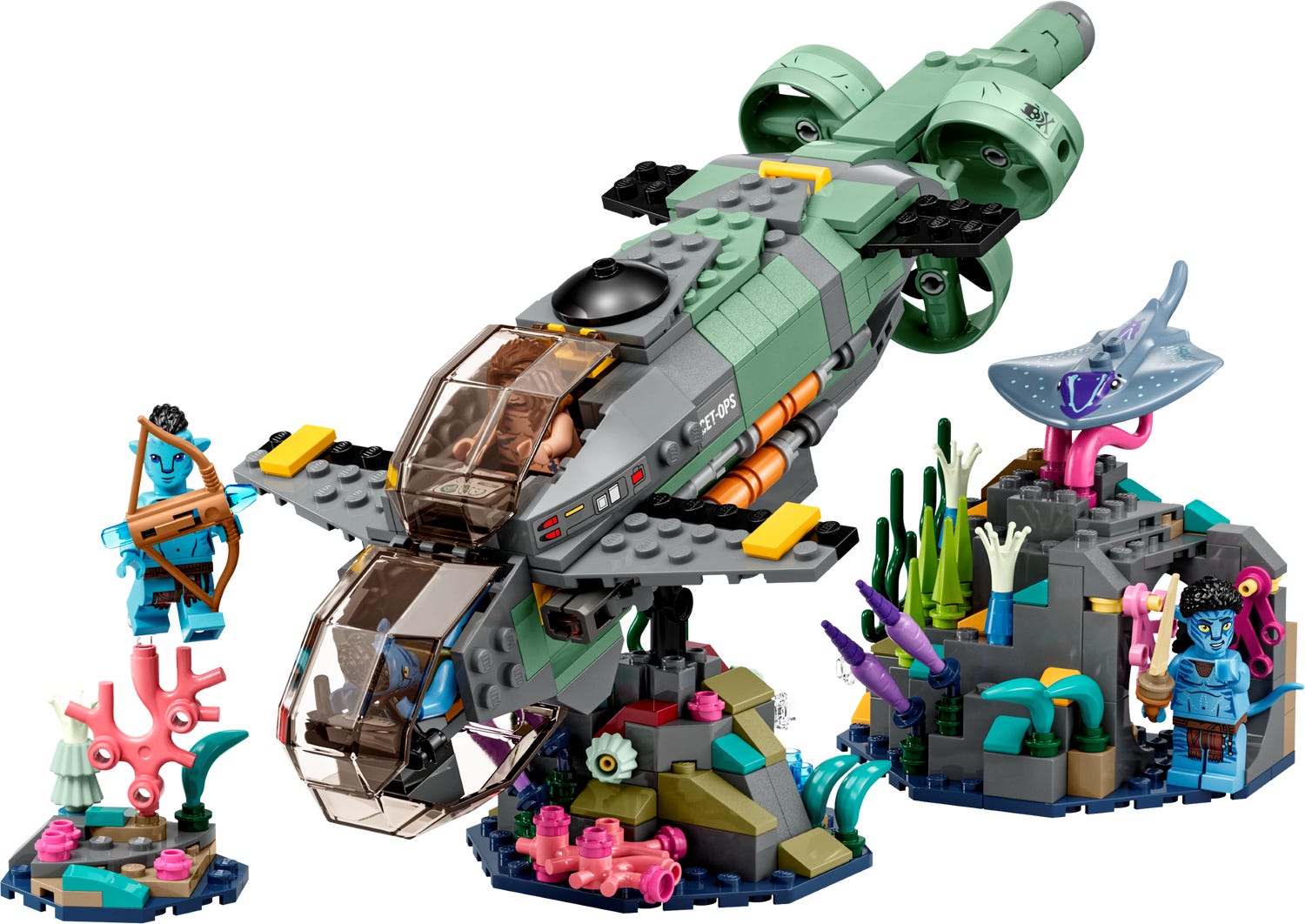 Mako Submarine 75577 LEGO® Avatar Buy online at the Official LEGO® Shop NL