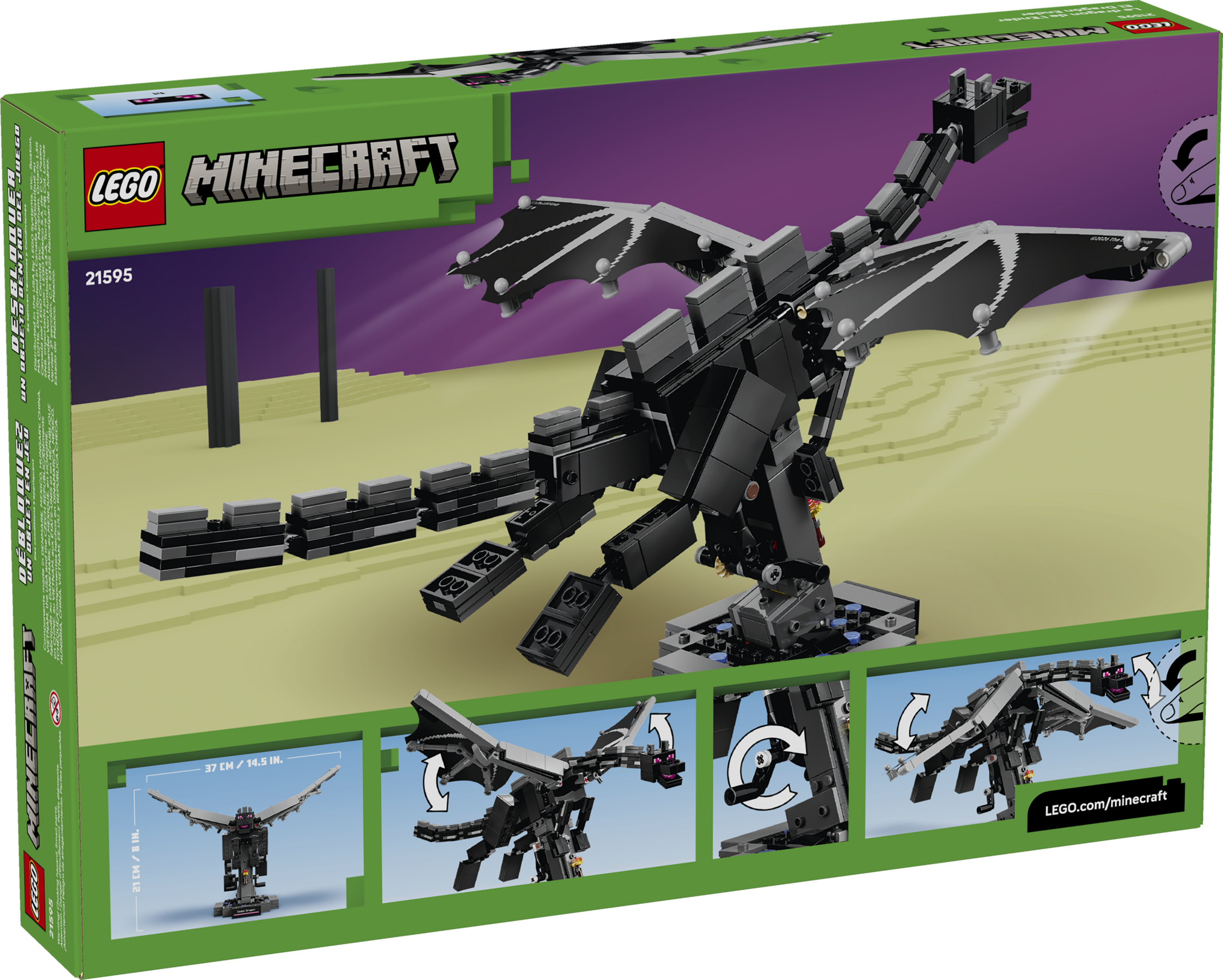 ジレンデッキ The Ender Dragon 21595 | Minecraft® | Buy online at the Official