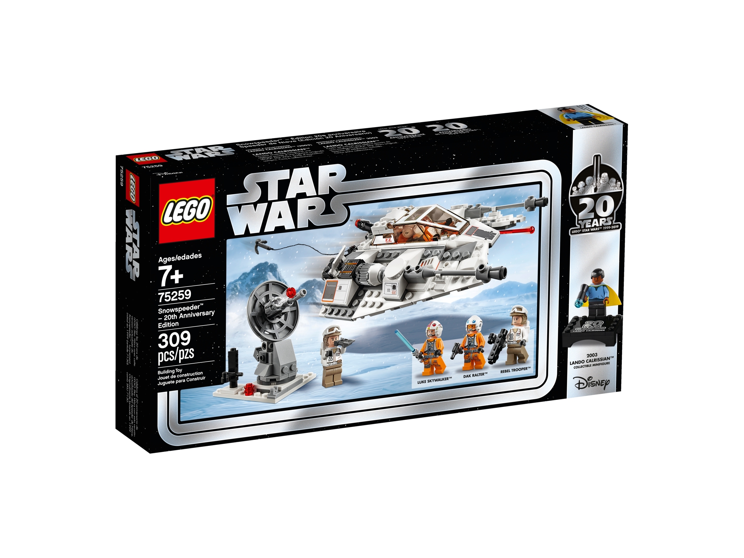 Skuldre på skuldrene med sig kæmpe stor Snowspeeder™ – 20th Anniversary Edition 75259 | Star Wars™ | Buy online at  the Official LEGO® Shop US