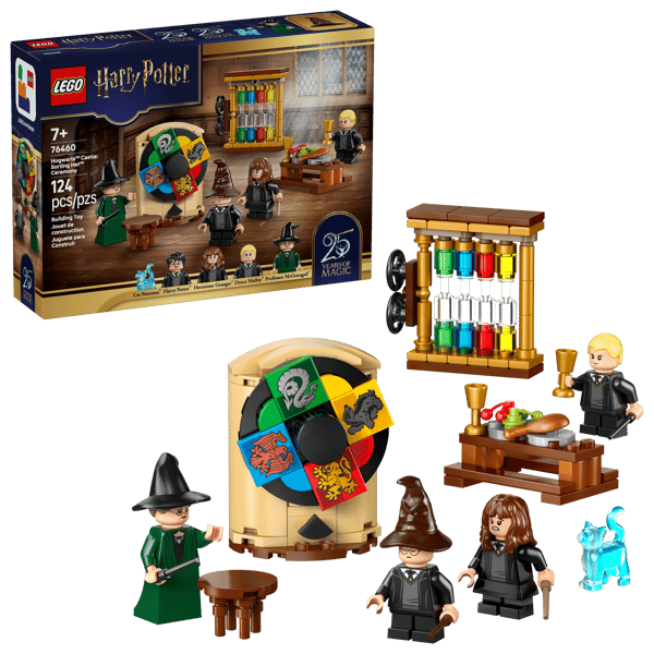 LEGO 76460 Le château de Poudlard : la cérémonie du Choixpeau magique — visuel 2 sur 8