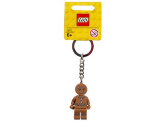 Porte-clés Bonhomme en pain d'épices LEGO®