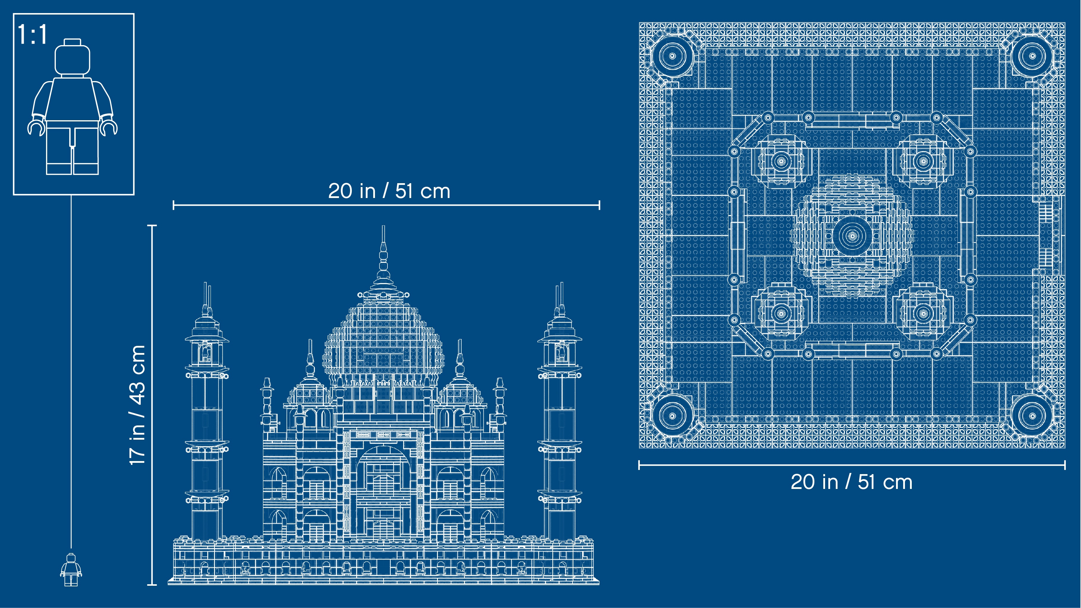 LEGO MOC The White City (10256 Taj Mahal Alternate Build) by