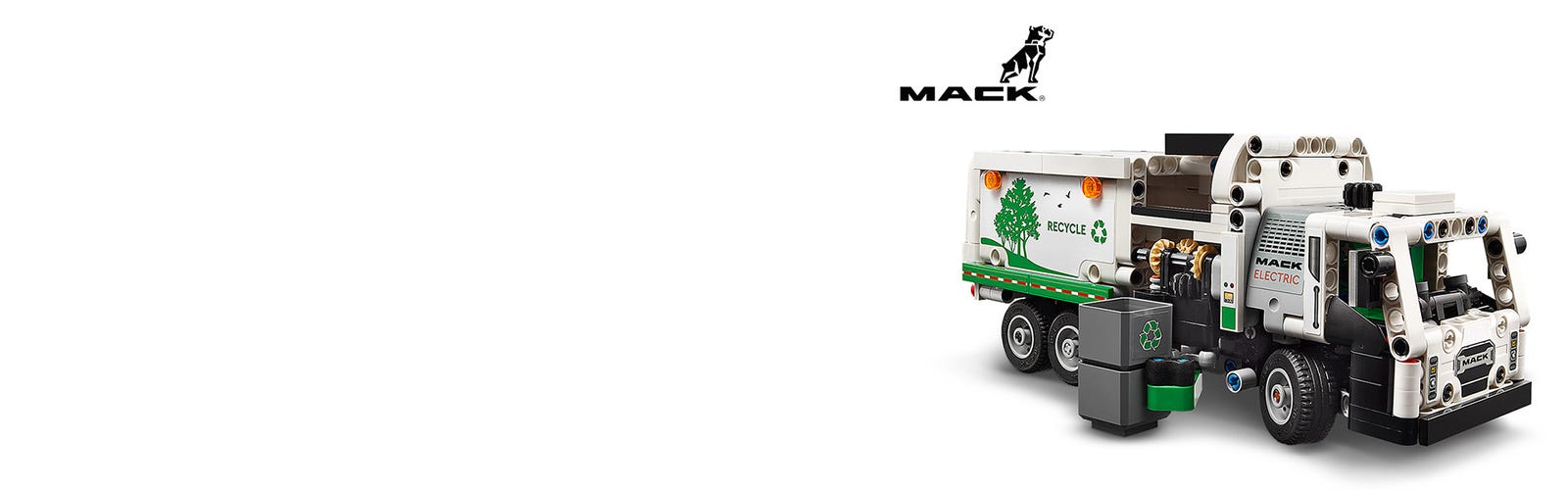 LEGO® Technic 42167 Mack® LR Electric Camion poubelle