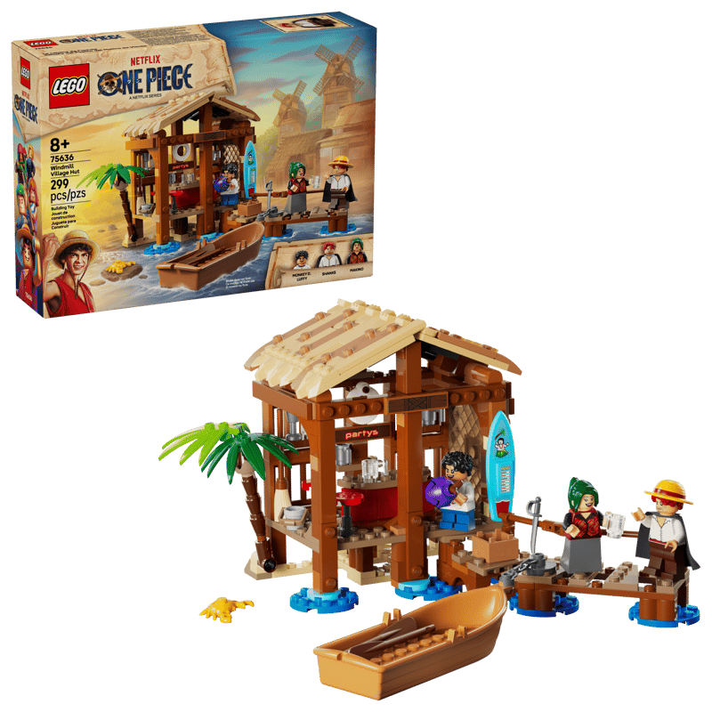 Windmill Village Hut 75636 | One Piece | Buy online at the Windmill Village Hut 75636 | One Piece | Buy online at the