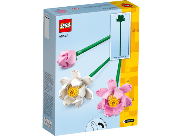 LEGO 40647 Les fleurs de lotus — visuel 3 sur 5