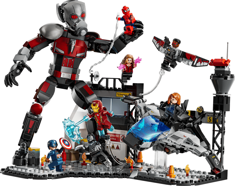 Azione di battaglia Captain America: Civil War — set LEGO 76314