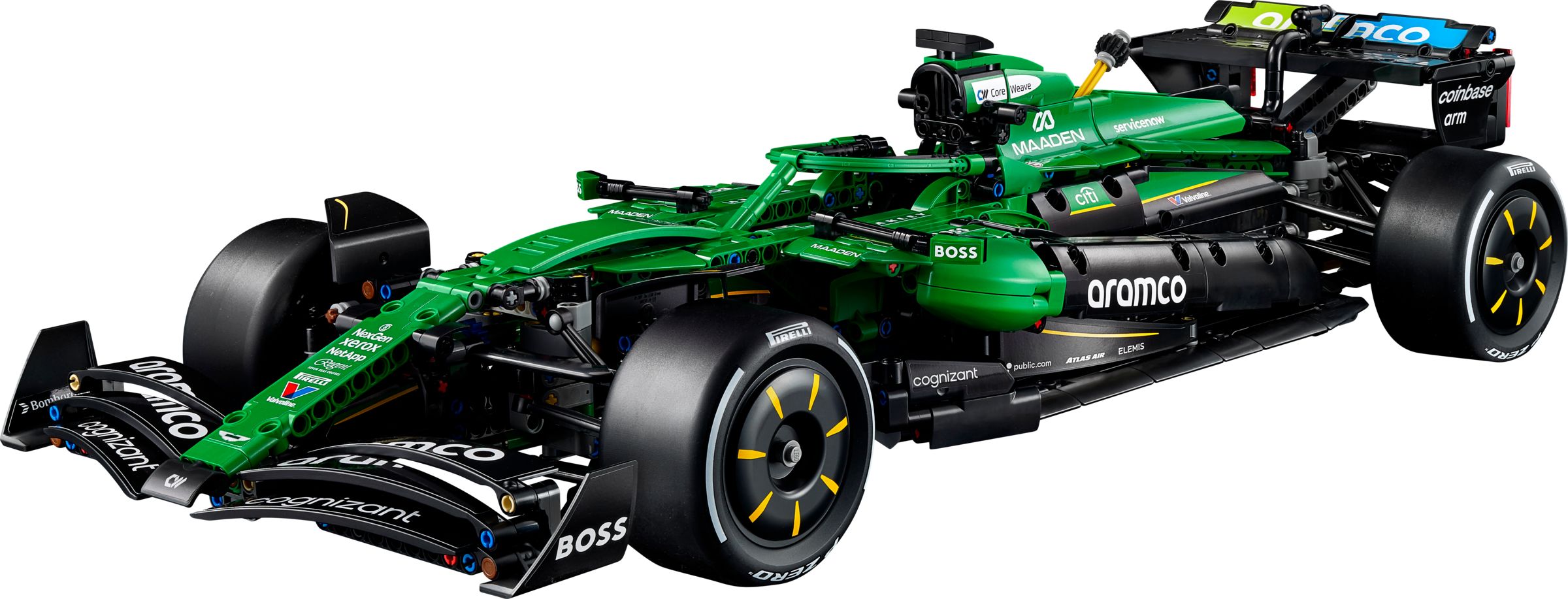 Set  LEGO Technic 42240 Voiture Aston Martin Aramco AMR25 F1