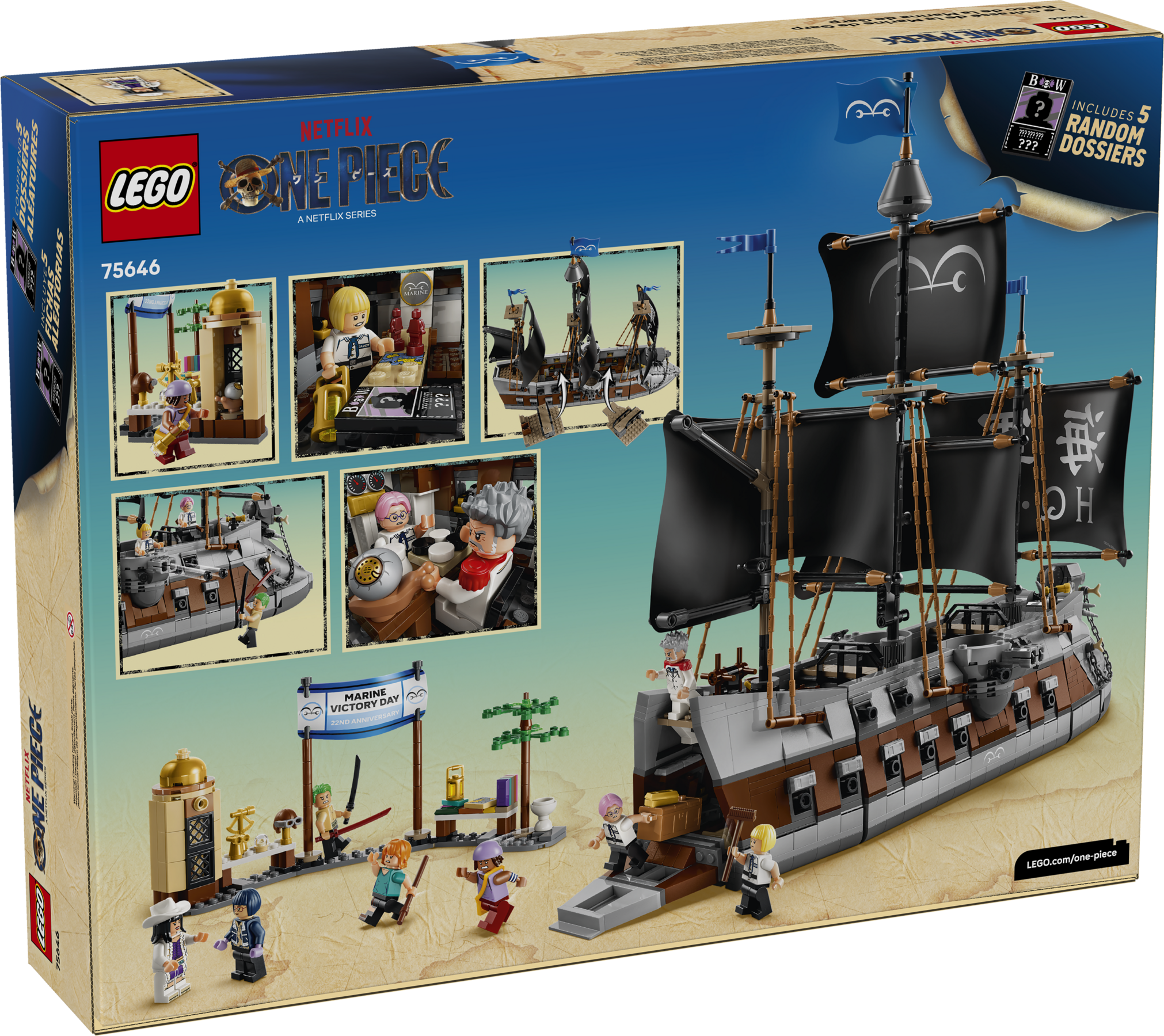 Garp's Marine Battleship 75646 | One Piece | Buy online at the