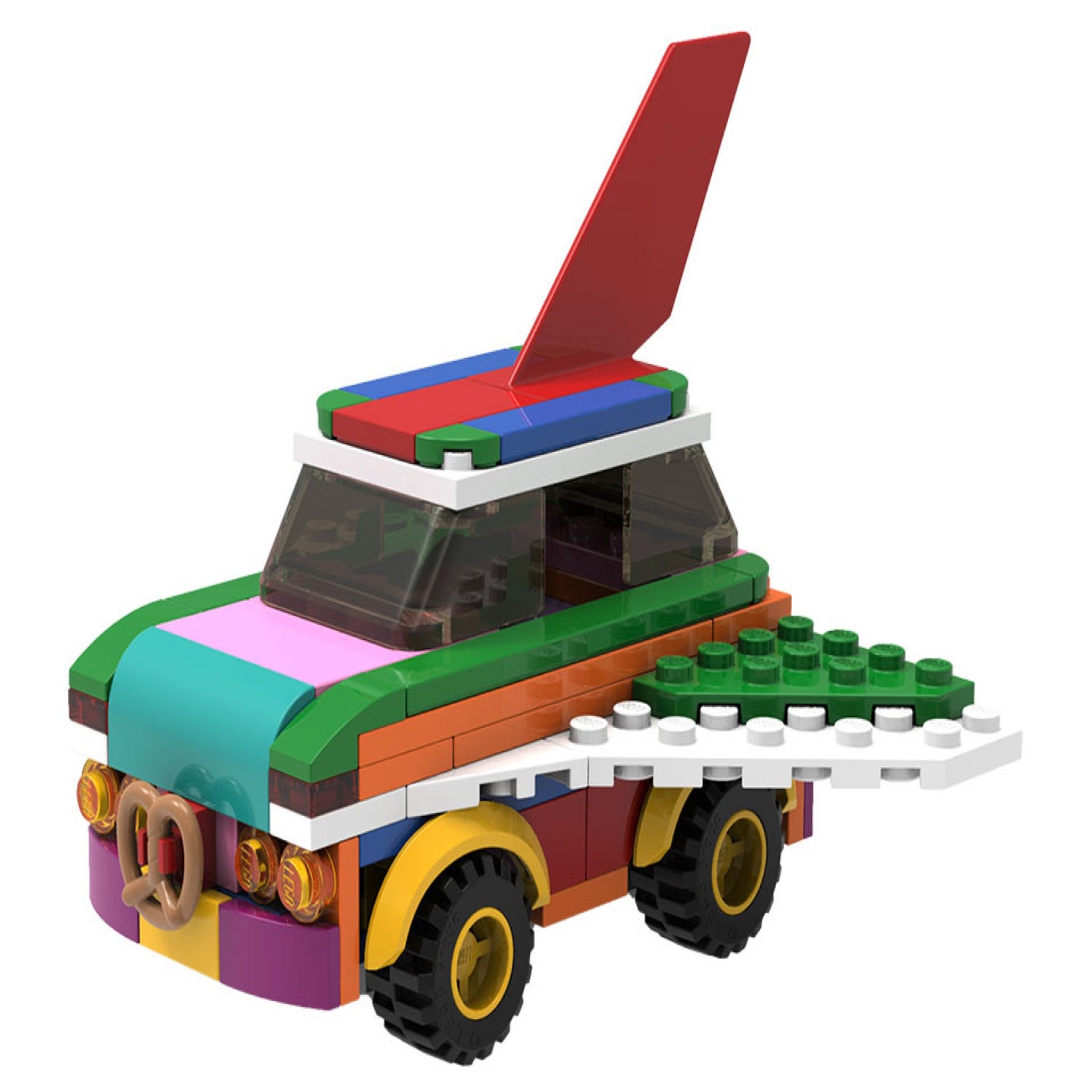 Ontaarden grafisch Boost Herbouwbare vliegende auto 5006890 | Overig | Officiële LEGO® winkel NL