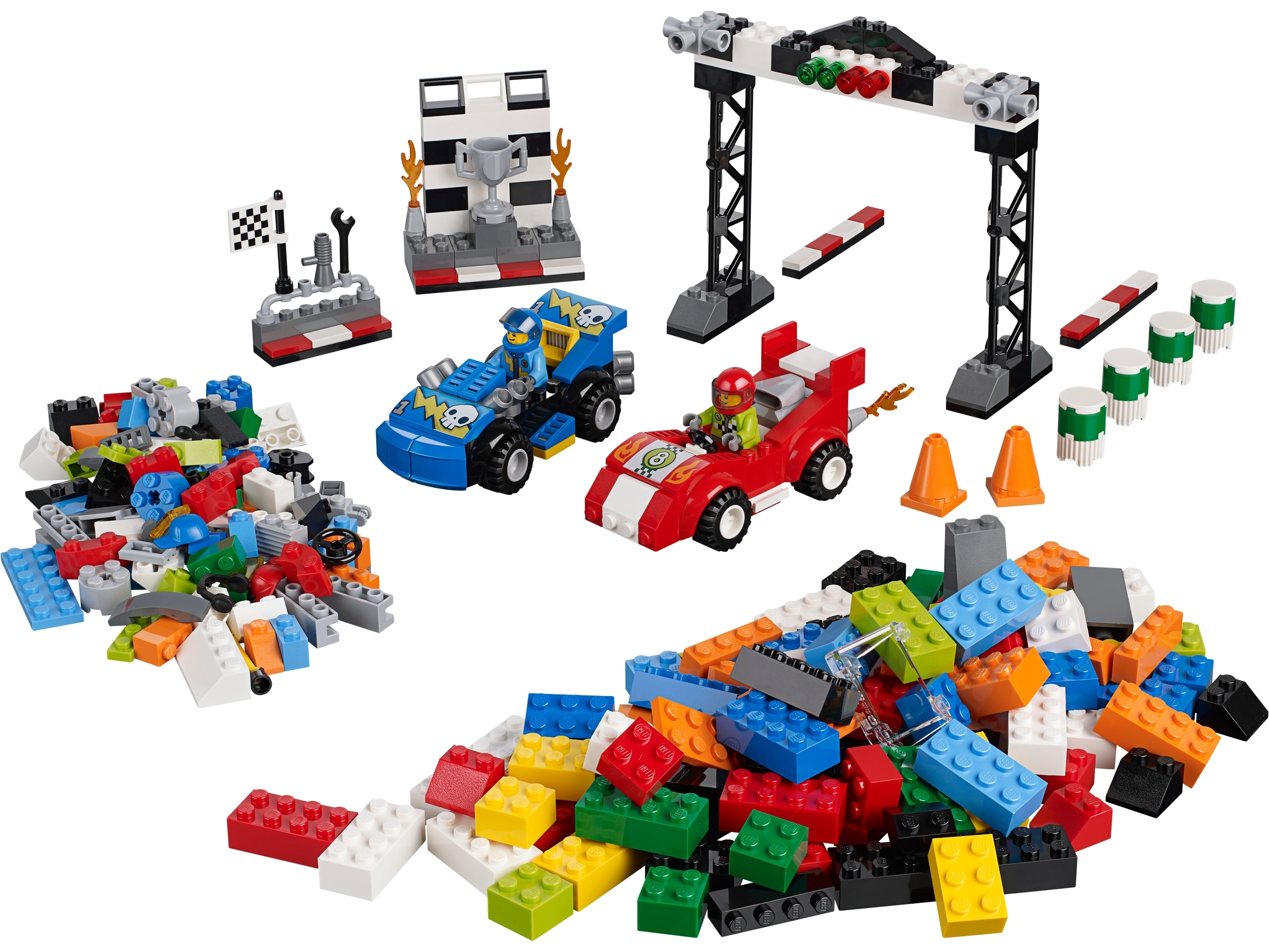 Race Car Rally 10673 | Juniors | Buy online at the Official LEGO® Shop US