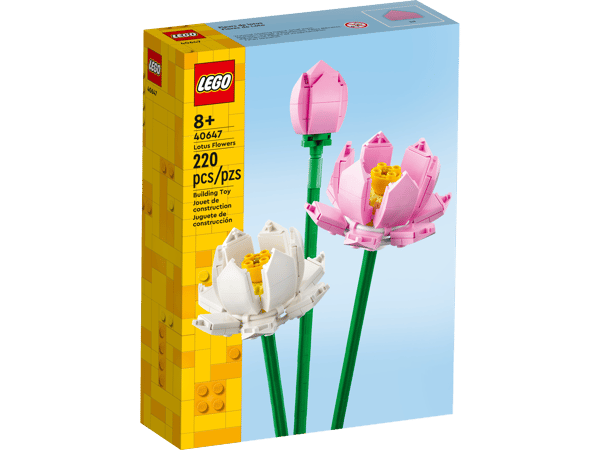 LEGO 40647 Les fleurs de lotus — visuel 2 sur 5