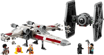TIE Fighter et X-Wing à combiner