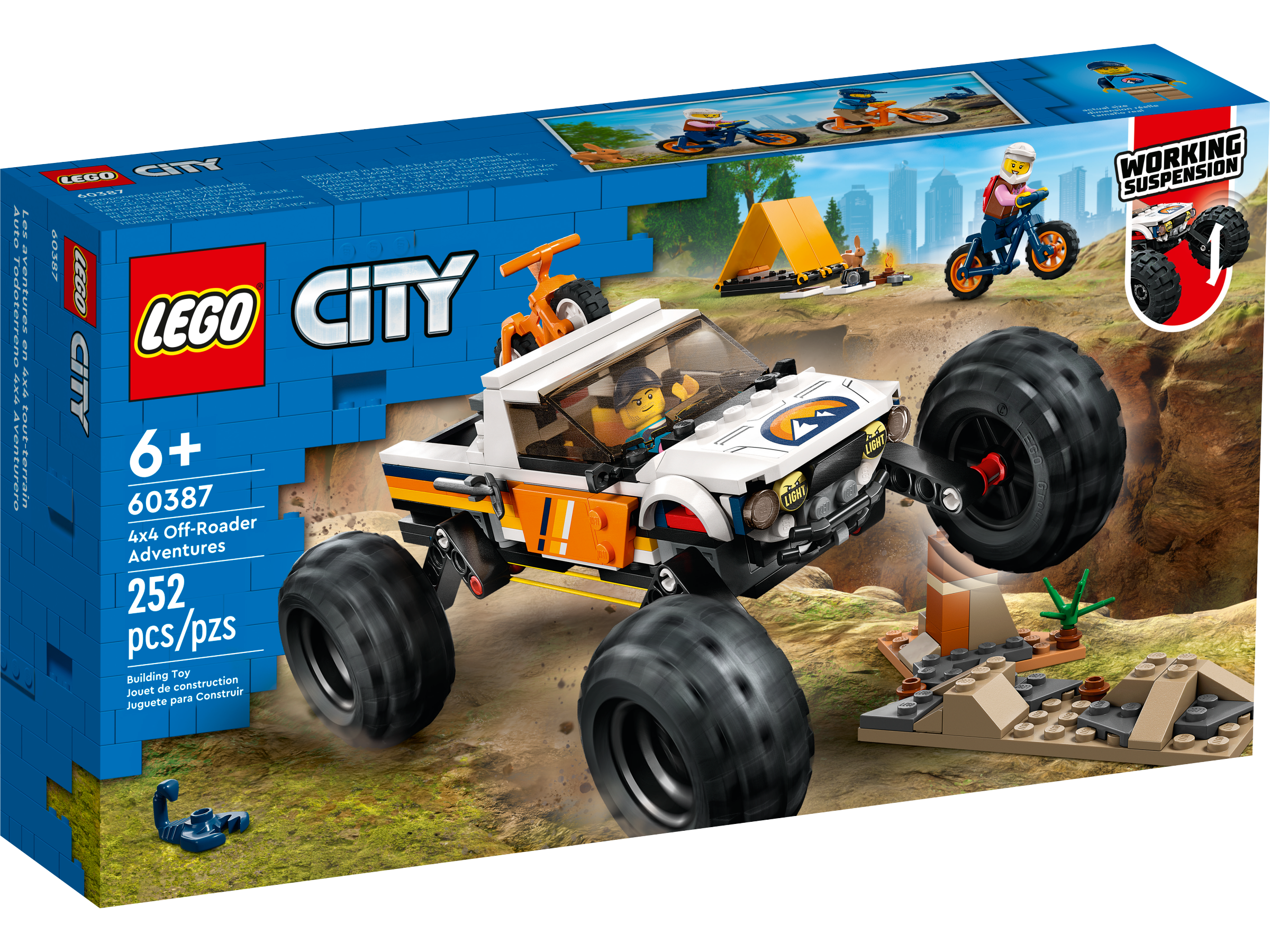 4x4 Off-Roader Adventures 60387 | City | Buy online at the Official LEGO®  Shop US