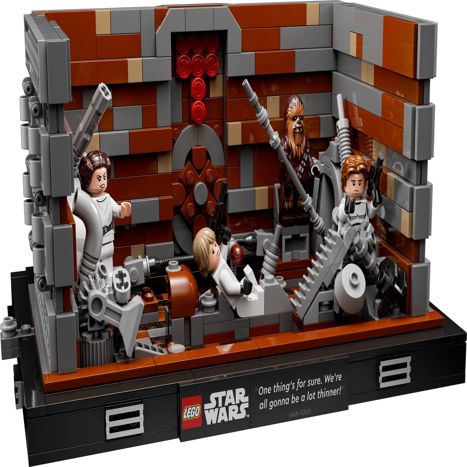 LEGO Star Wars Diorama Compattatore di Rifiuti Morte Nera - LEGO -  Costruzioni e mattoncini - Giocattoli