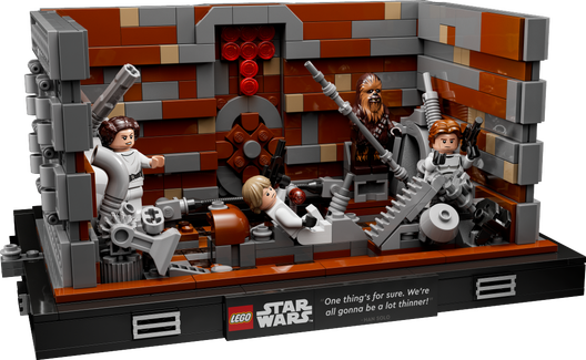 LEGO 75339 - Diorama med affaldsknuseren fra Dødsstjernen