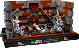 Diorama med affaldsknuseren fra Dødsstjernen - 75339 - Star Wars™