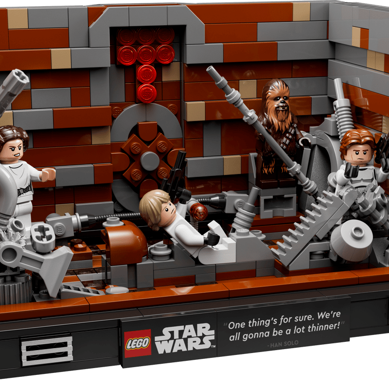 Death Star™ Trash Compactor Diorama 75339 | Star Wars™ | Buy Death Star™ Trash Compactor Diorama 75339 | Star Wars™ | Buy