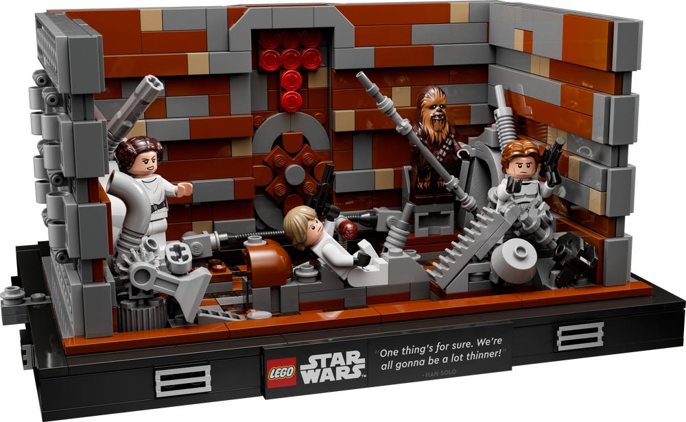 LEGO Death Star™ Trash Compactor Diorama