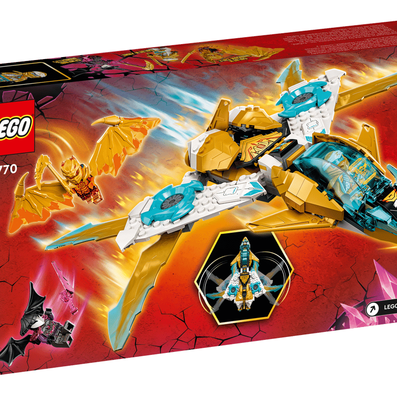 Zane's Golden Dragon Jet 71770 | NINJAGO® | Buy online at the Zane's Golden Dragon Jet 71770 | NINJAGO® | Buy online at the