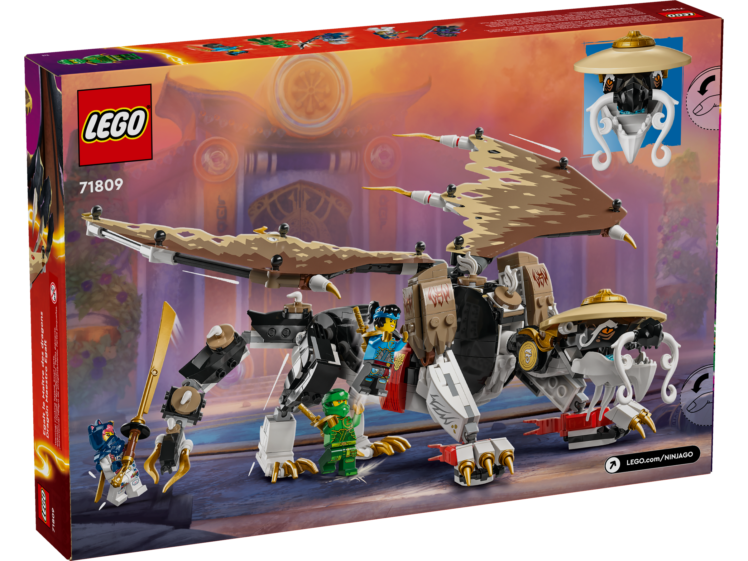 LEGO® Ninjago Dragon's Rising Egalt The Master Dragon Building Set