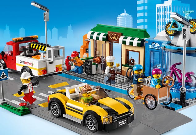 Maxim Onderdompeling roddel Shopping Street 60306 | City | Buy online at the Official LEGO® Shop US