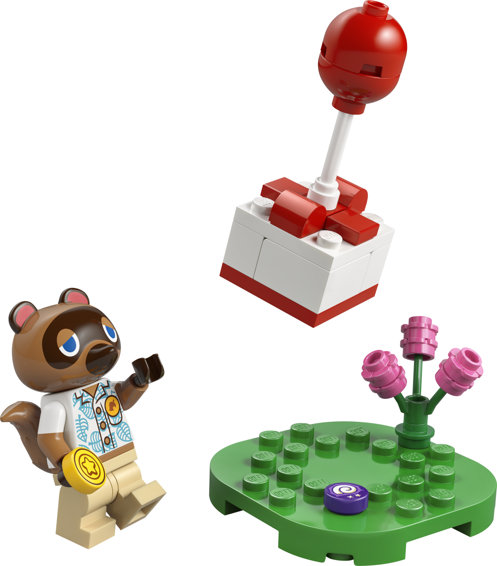 Tom Nook and Flying Present