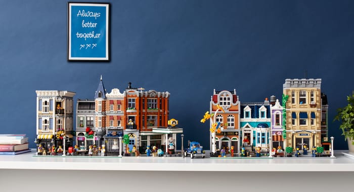 Instrucoes De Edificios Modulares Lego