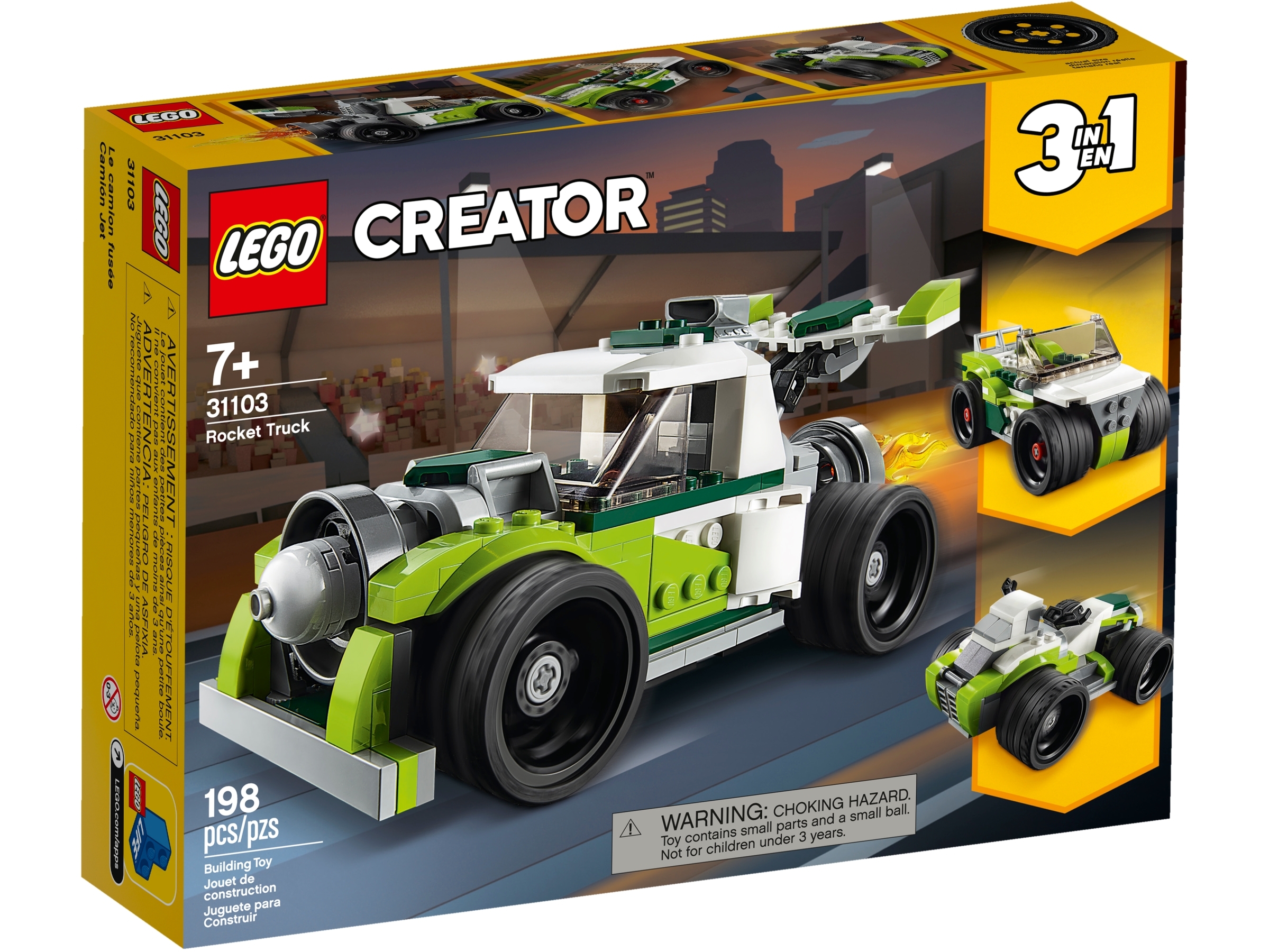 Rocket Truck 31103 | Creator 3-in-1 | Buy online at the Official LEGO® Shop  US