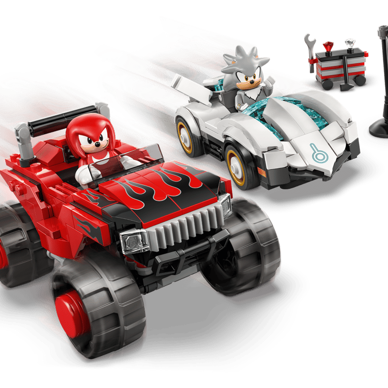 Silver's Car vs. Knuckles' Monster Truck 77118 | LEGO® Sonic the Silver's Car vs. Knuckles' Monster Truck 77118 | LEGO® Sonic the