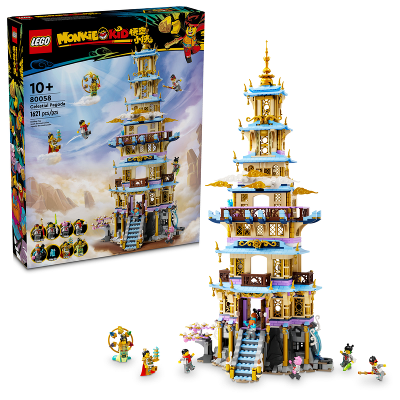 Celestial Pagoda 80058 | Monkie Kid™ | Buy online at the Official Celestial Pagoda 80058 | Monkie Kid™ | Buy online at the Official