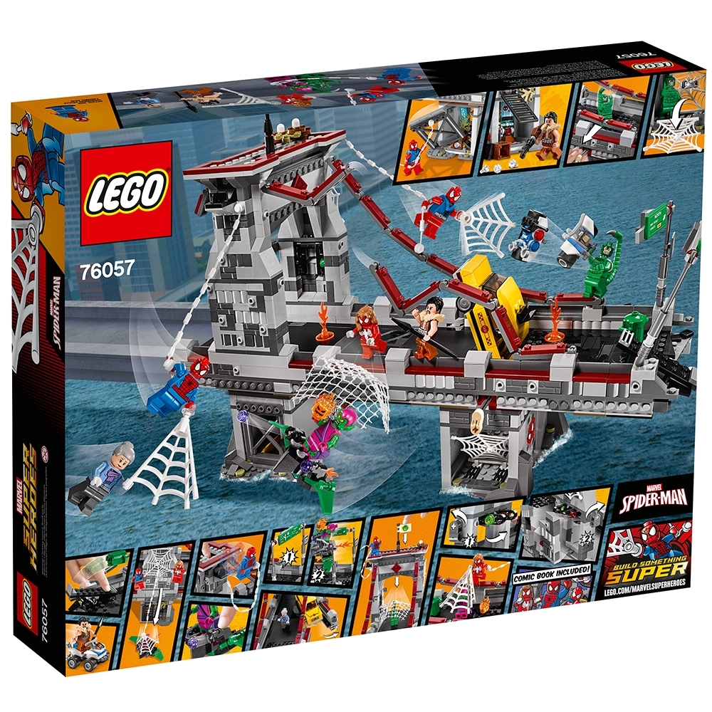 LEGO SUPER HEROES MARVEL MINIFIGURA SCARLET SPIDER SET 76057 ORIGINAL MINIFIG 