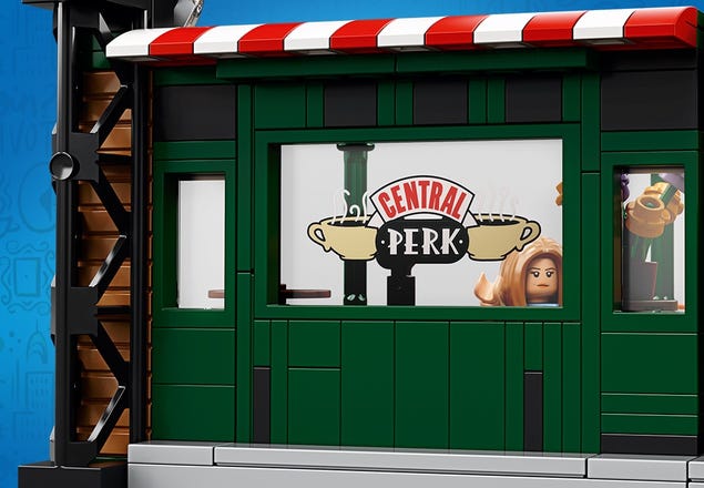 oversøisk pige Pas på Central Perk 21319 | Ideas | Buy online at the Official LEGO® Shop US