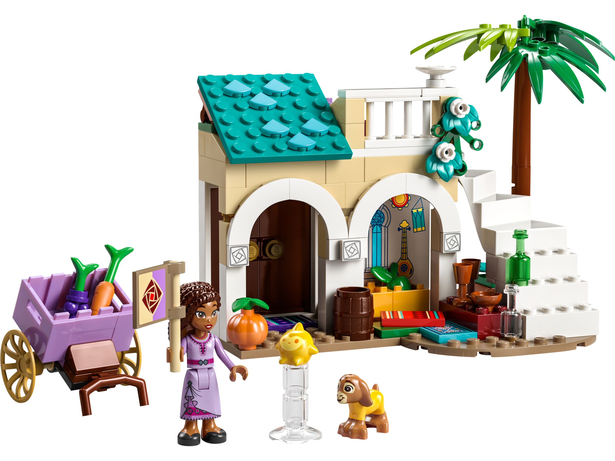 Nieuwe LEGO sets voor oktober 2023 LEGO Disney 43223 Asha in de stad Rosas
