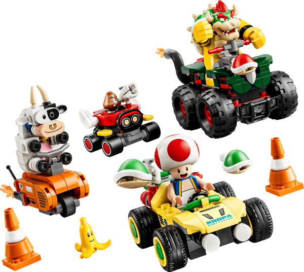 LEGO 72058 Mario Kart™ – Bowser met les gaz