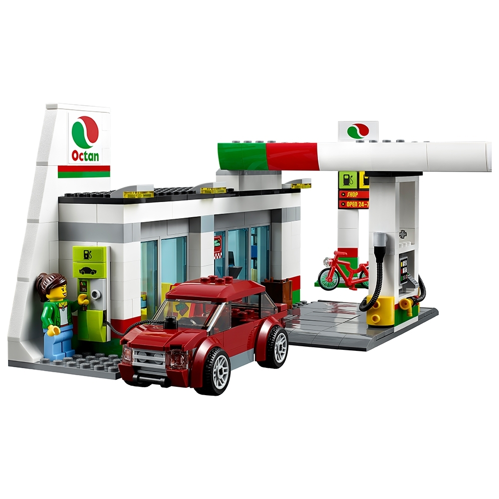 Utallige Footpad Kostumer Service Station 60132 | City | Buy online at the Official LEGO® Shop US