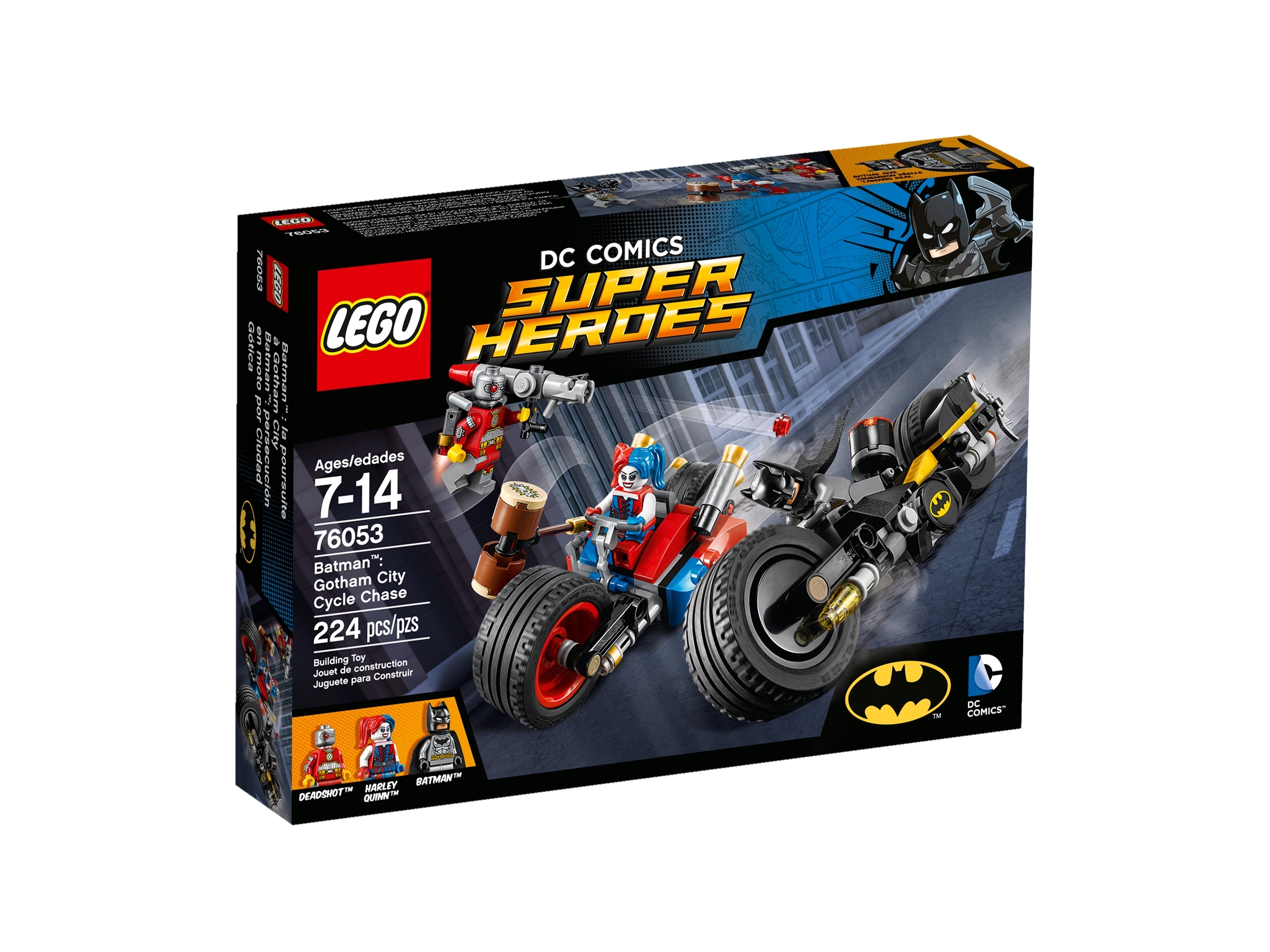 Locomotief multifunctioneel niet verwant Batman™: Gotham City Cycle Chase 76053 | DC | Buy online at the Official  LEGO® Shop US