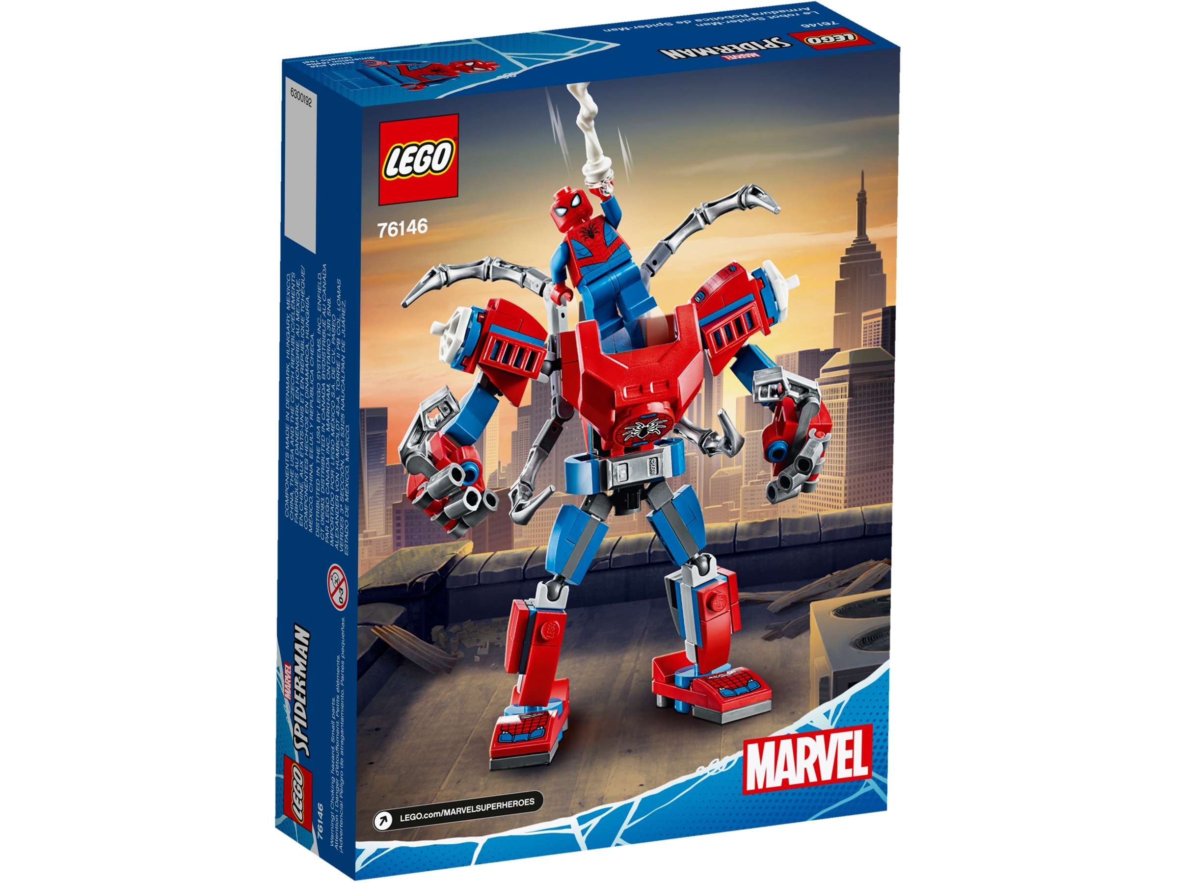 Lego - 76146 Armure Robot Spiderman LEGO® Marvel Super Heroes - Briques Lego  - Rue du Commerce