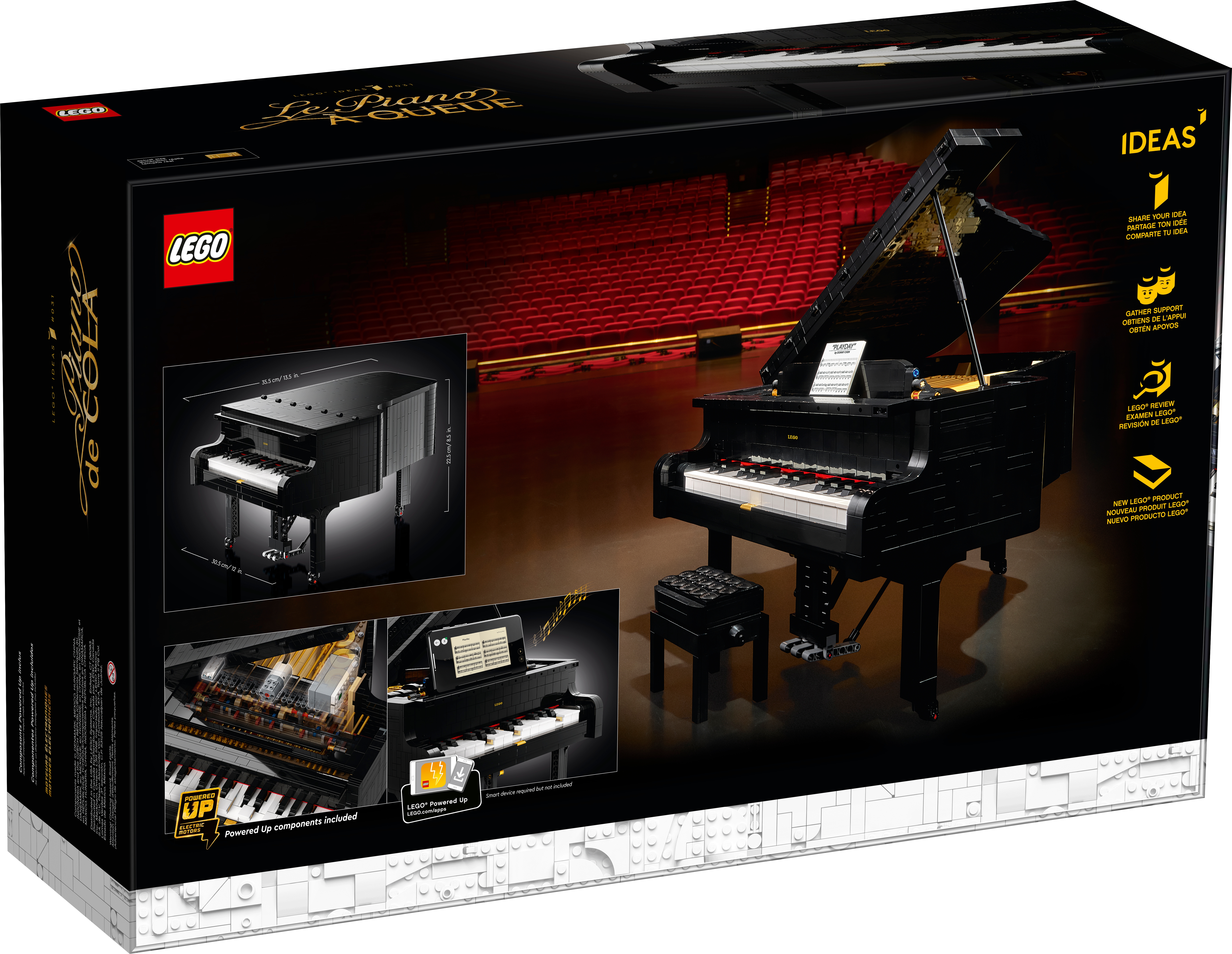 Details about   New model Grand Piano building blocks 2745 bricks 