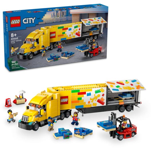 LEGO 60440 - Gul godstransport