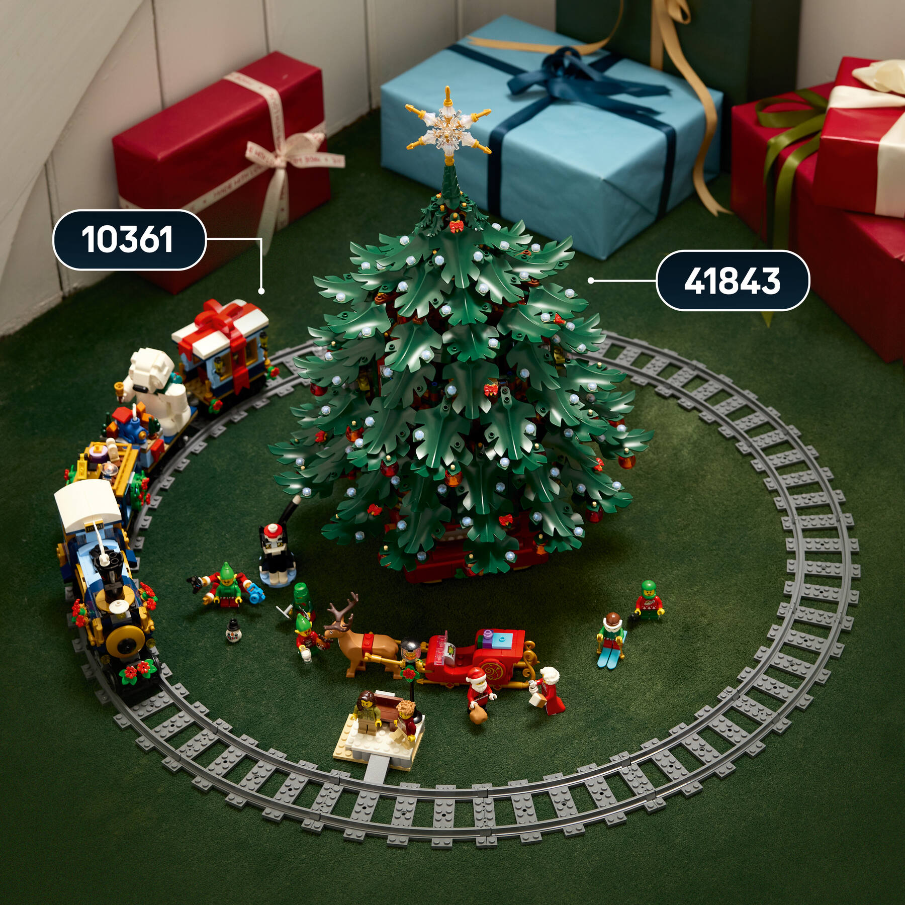 Holiday Express Train 10361 LEGO® Icons Buy online at the