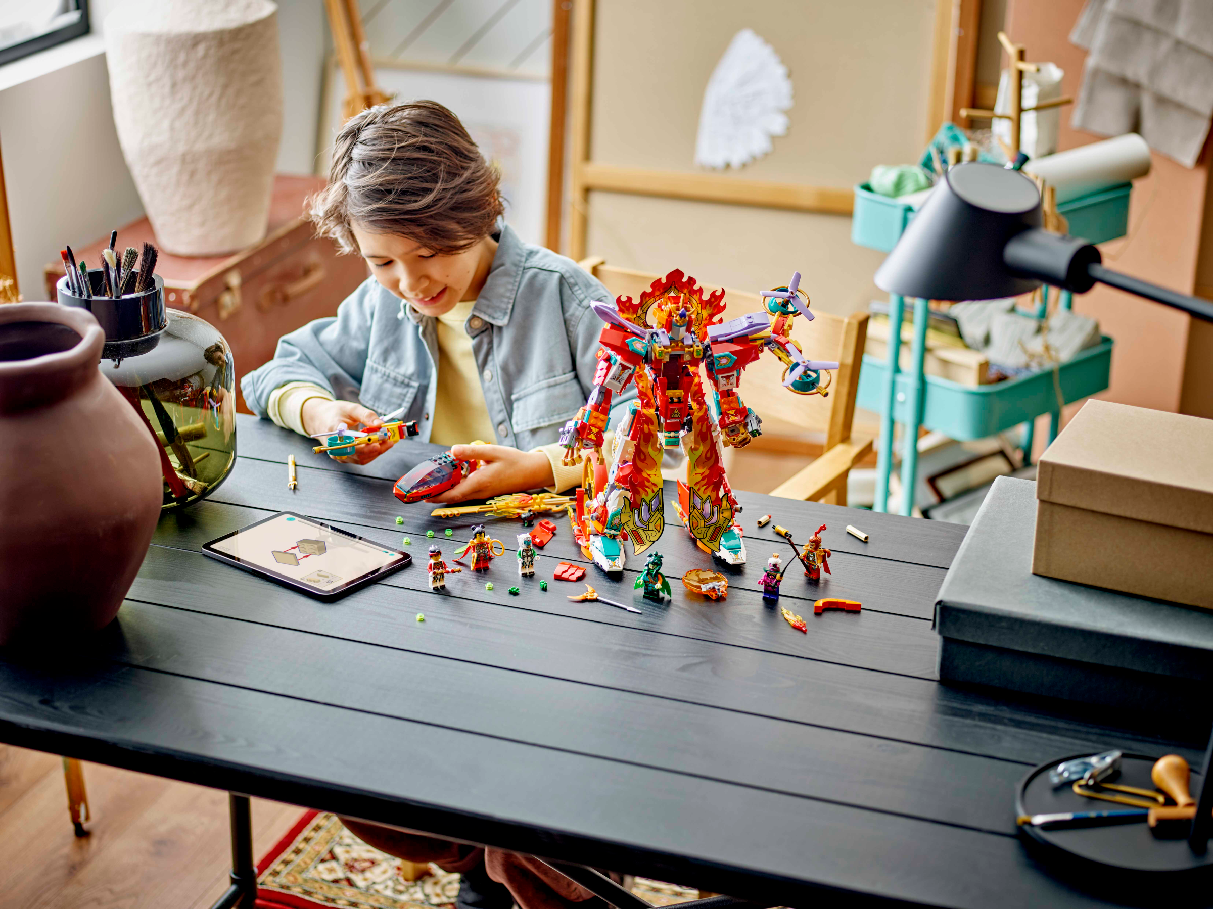 ノーチャの火炎輪メカスーツ 80057 | モンキーキッド™ |レゴ®ストア