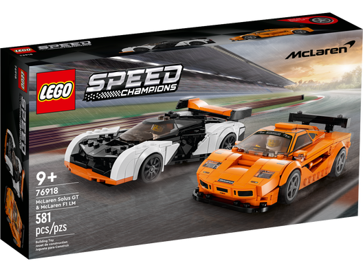 LEGO 76918 - McLaren Solus GT og McLaren F1 LM