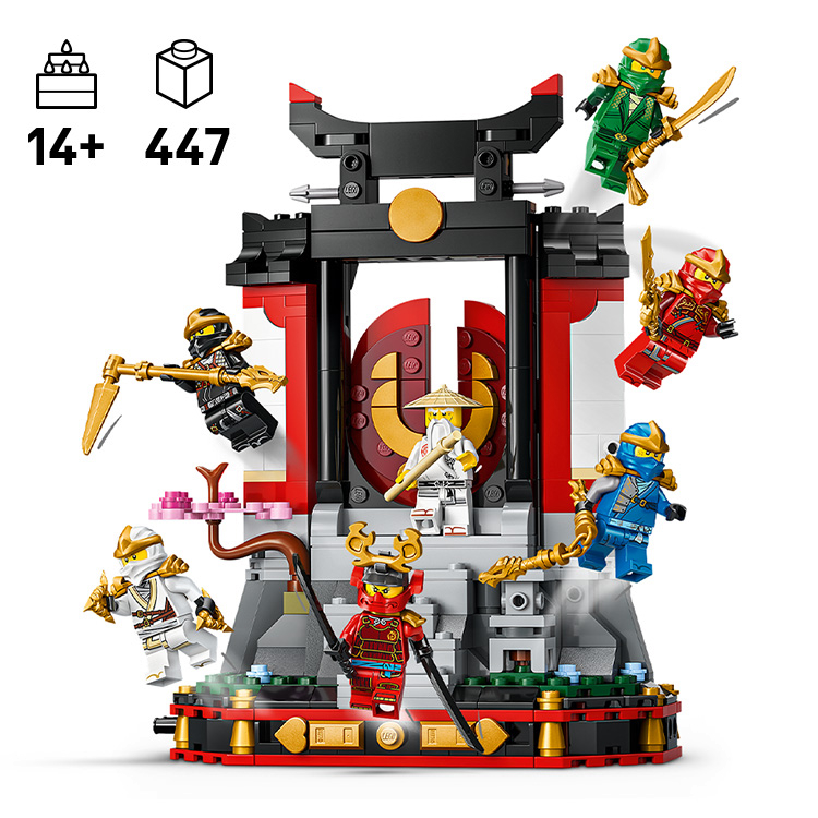 Ninja Character Display 15th Anniversary 71866 | NINJAGO® | Buy
