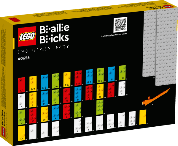 LEGO 40656 Découvrir le braille – Alphabet anglais — visuel 2 sur 7