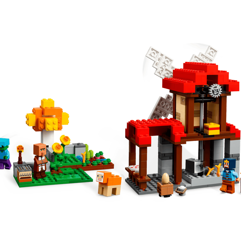 The Windmill Farm 21262 | Minecraft® | Buy online at the Official The Windmill Farm 21262 | Minecraft® | Buy online at the Official