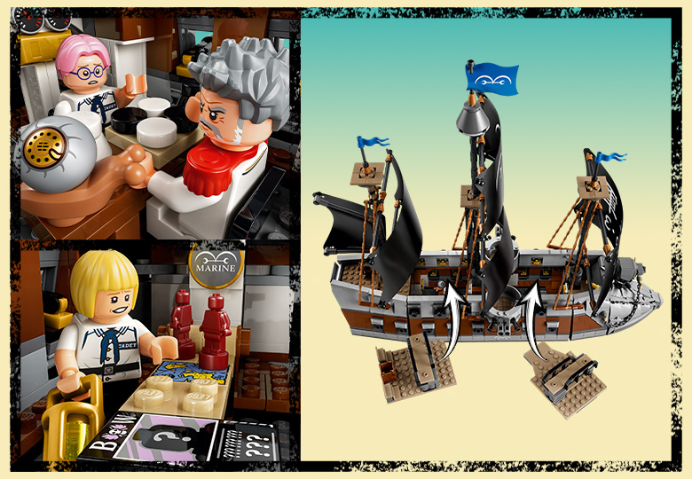 Garp's Marine Battleship 75646 | One Piece | Buy online at the