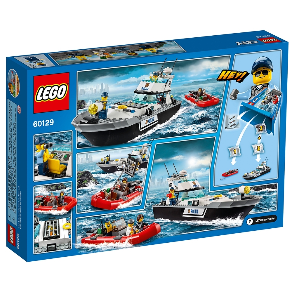 Police Patrol Boat 60129 City | Buy online at the Official LEGO® Shop US