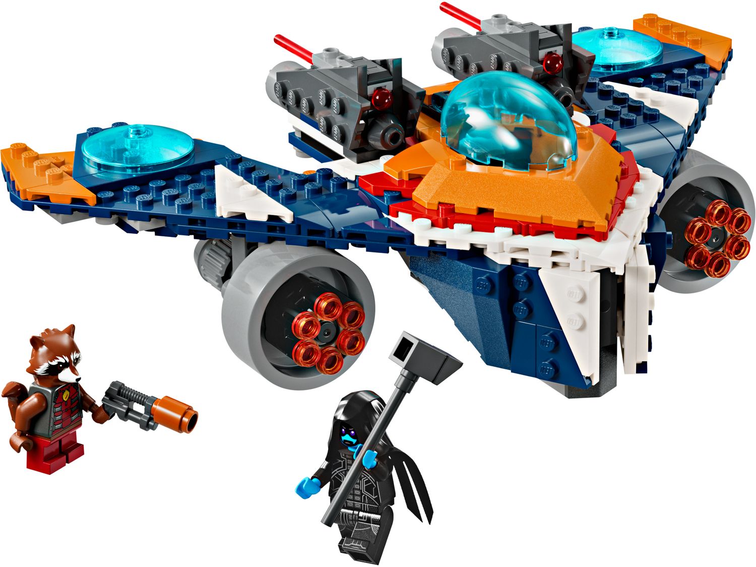 Rocket's Warbird vs. Ronan 76278 | Marvel | Buy online at the Rocket's Warbird vs. Ronan 76278 | Marvel | Buy online at the